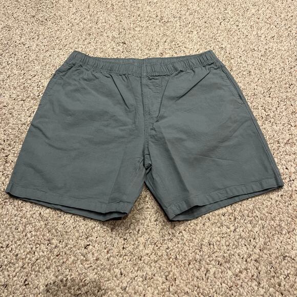 NWT Free Fly Men's Stretch Canvas Short Shale Green Sz XL 7" Inseam Coastal - Picture 1 of 6